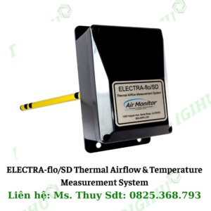 ELECTRA-flo/SD Thermal Airflow & Temperature Measurement System - Digihu Vietnam