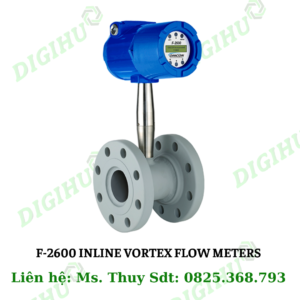 F-2600 Inline Vortex Flow Meters-Digihu Vietnam