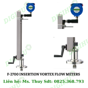 F-2700 Insertion Vortex Flow Meters-Digihu Vietnam