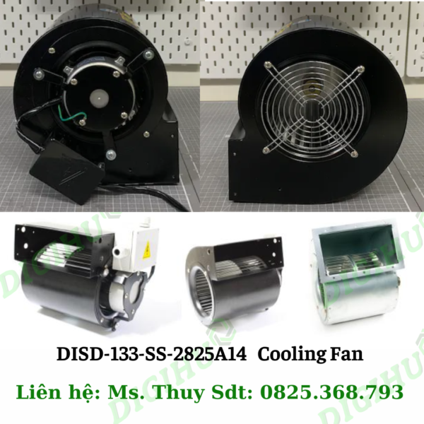 DISD-133-SS-2825A14 Cooling Fan Daejin Blower - Digihu Vietnam