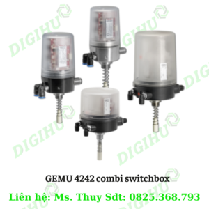 GEMU 4242 Combi switchbox with integrated pilot valve – Digihu Vietnam